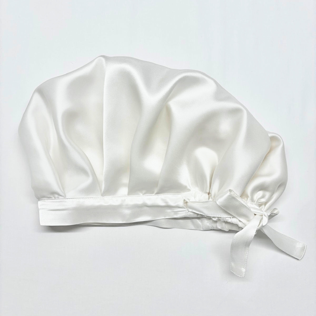 Bonnet de nuit en soie
